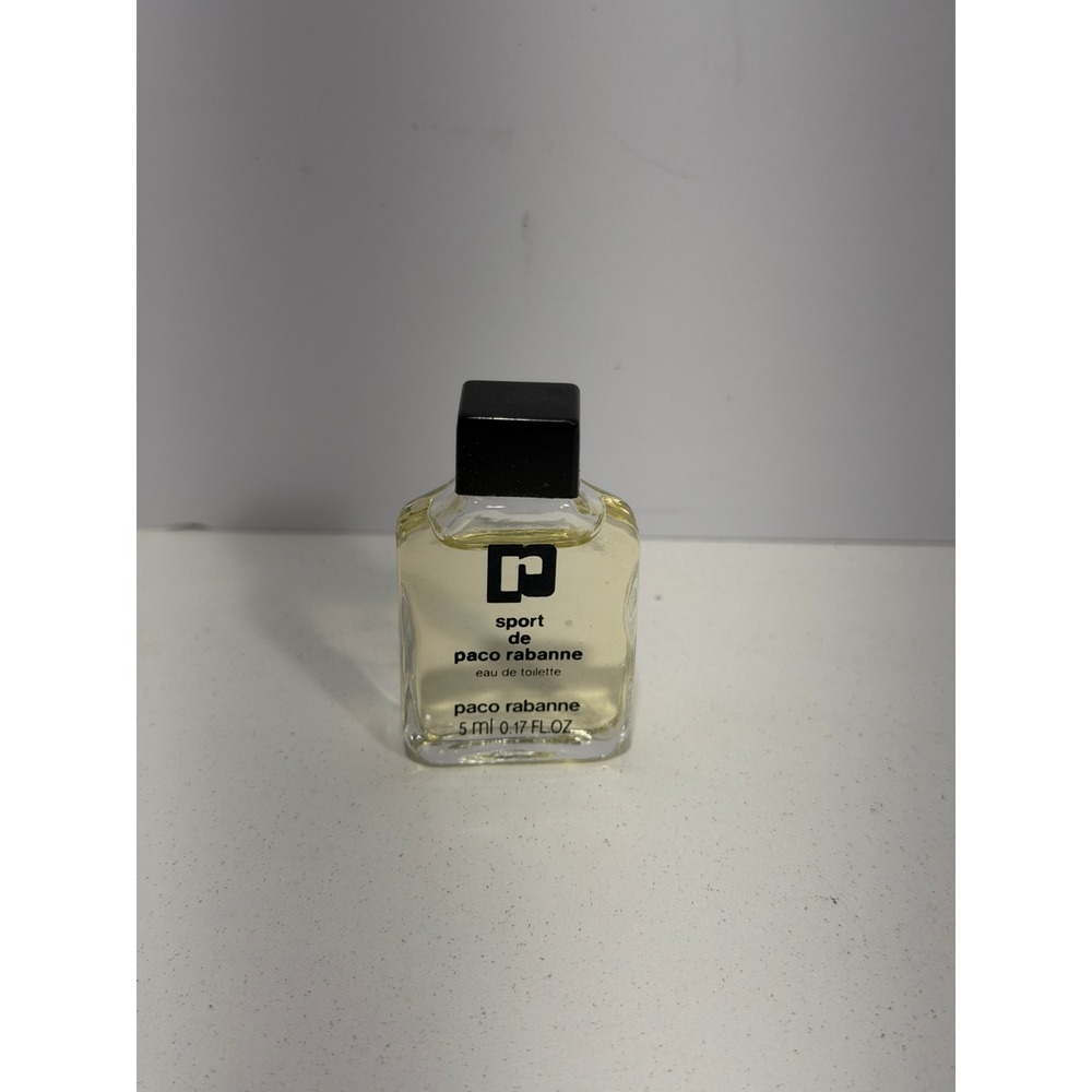 Paco Rabanne‎ Sport de Paco Rabanne EDT Men 5ml 0.17oz Vintage Miniature Splash